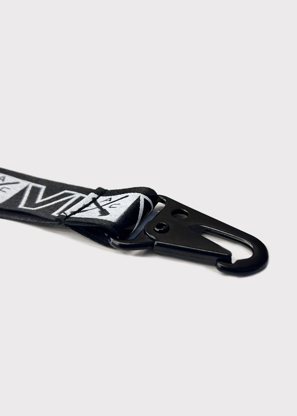 Vinyl λουρακι κλειδιων μαυρο - vinyl key strap