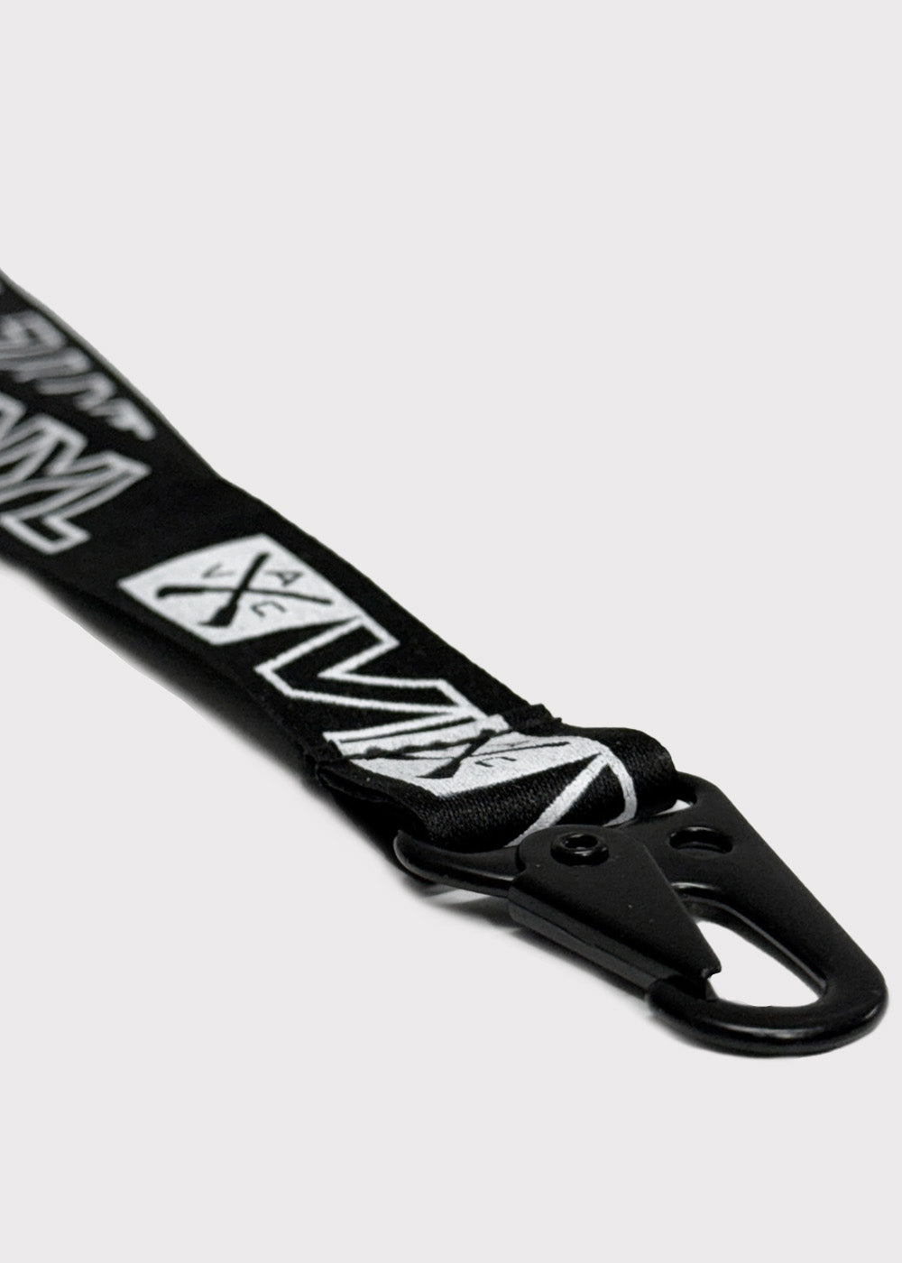 Vinyl λουρακι κλειδιων μαυρο - vinyl key strap