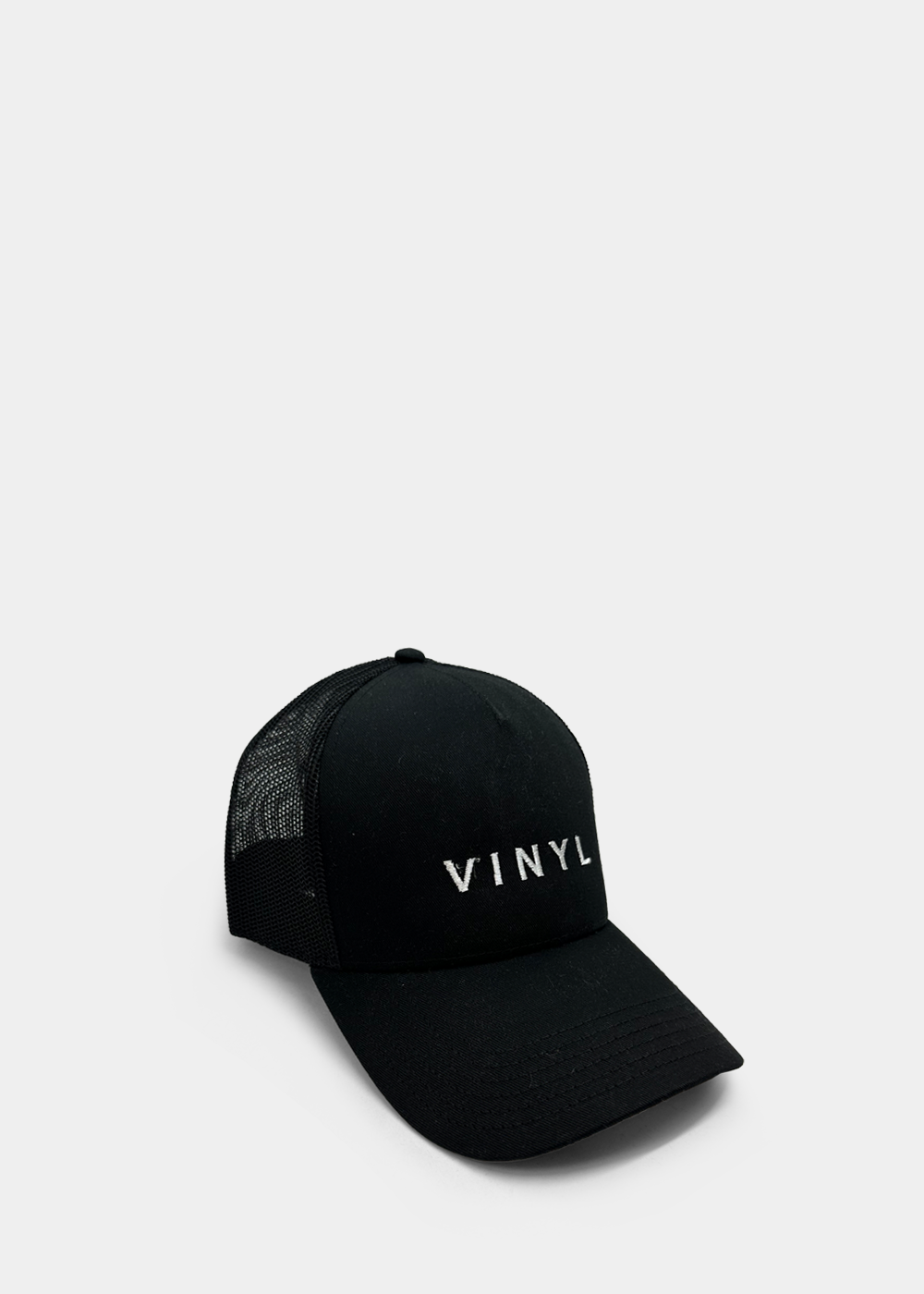Vinyl καπελο μαυρο με κεντημα - crafted logo baseball cap