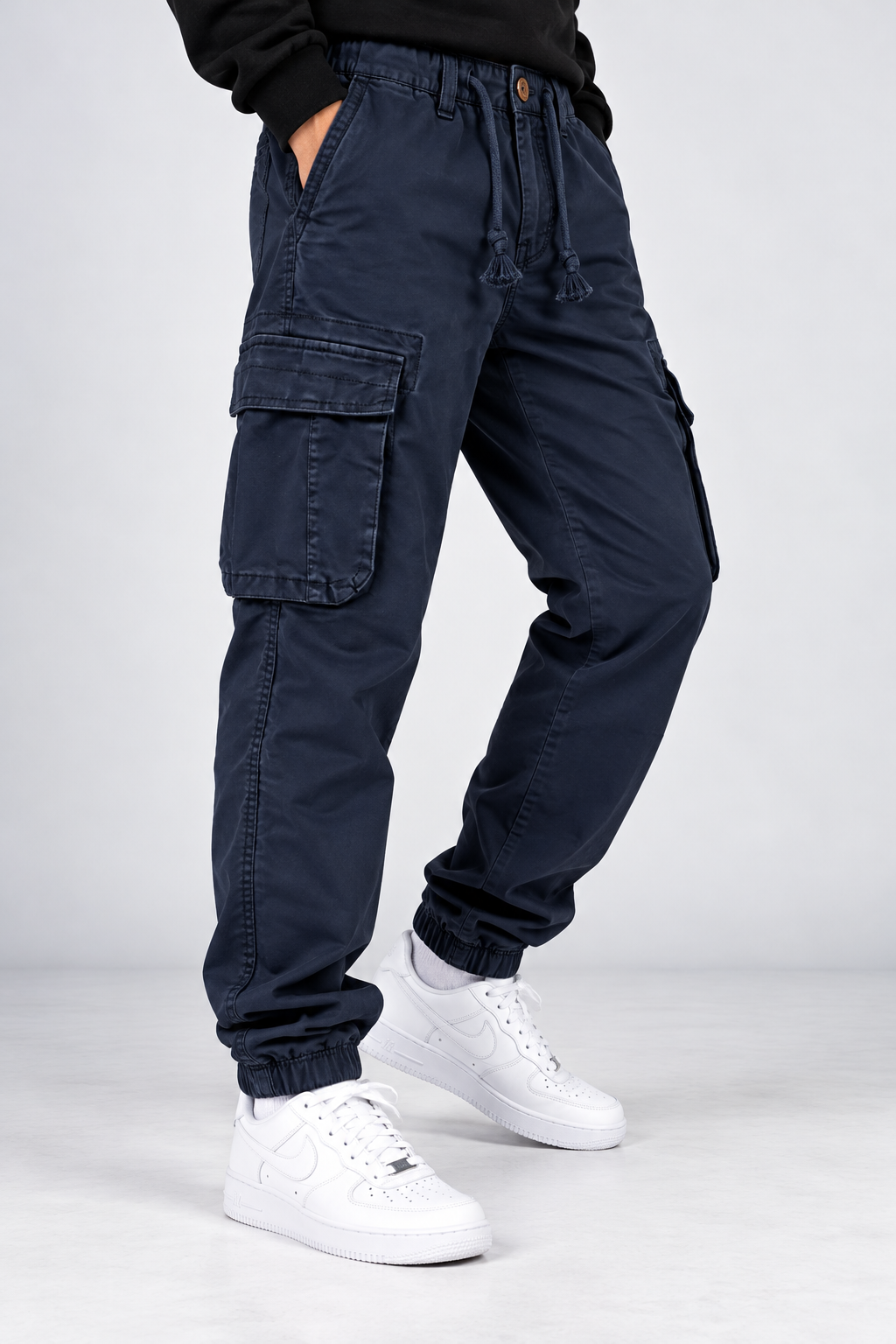 Utility Cargo Joggers navy blue