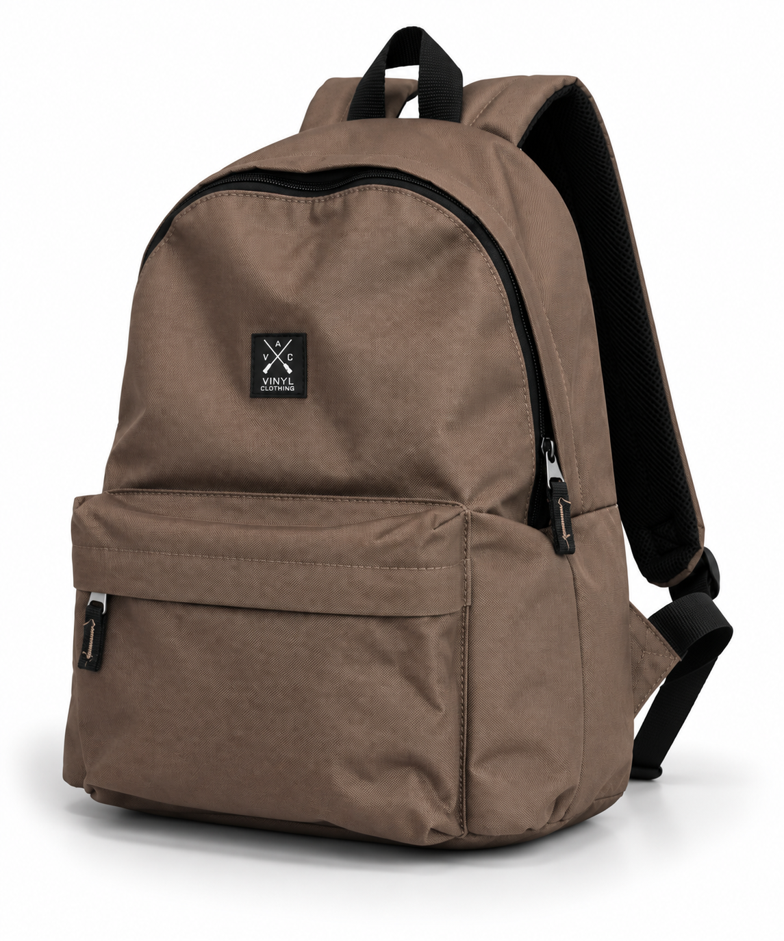 VINYL Brown backpack - Backpack vinyl