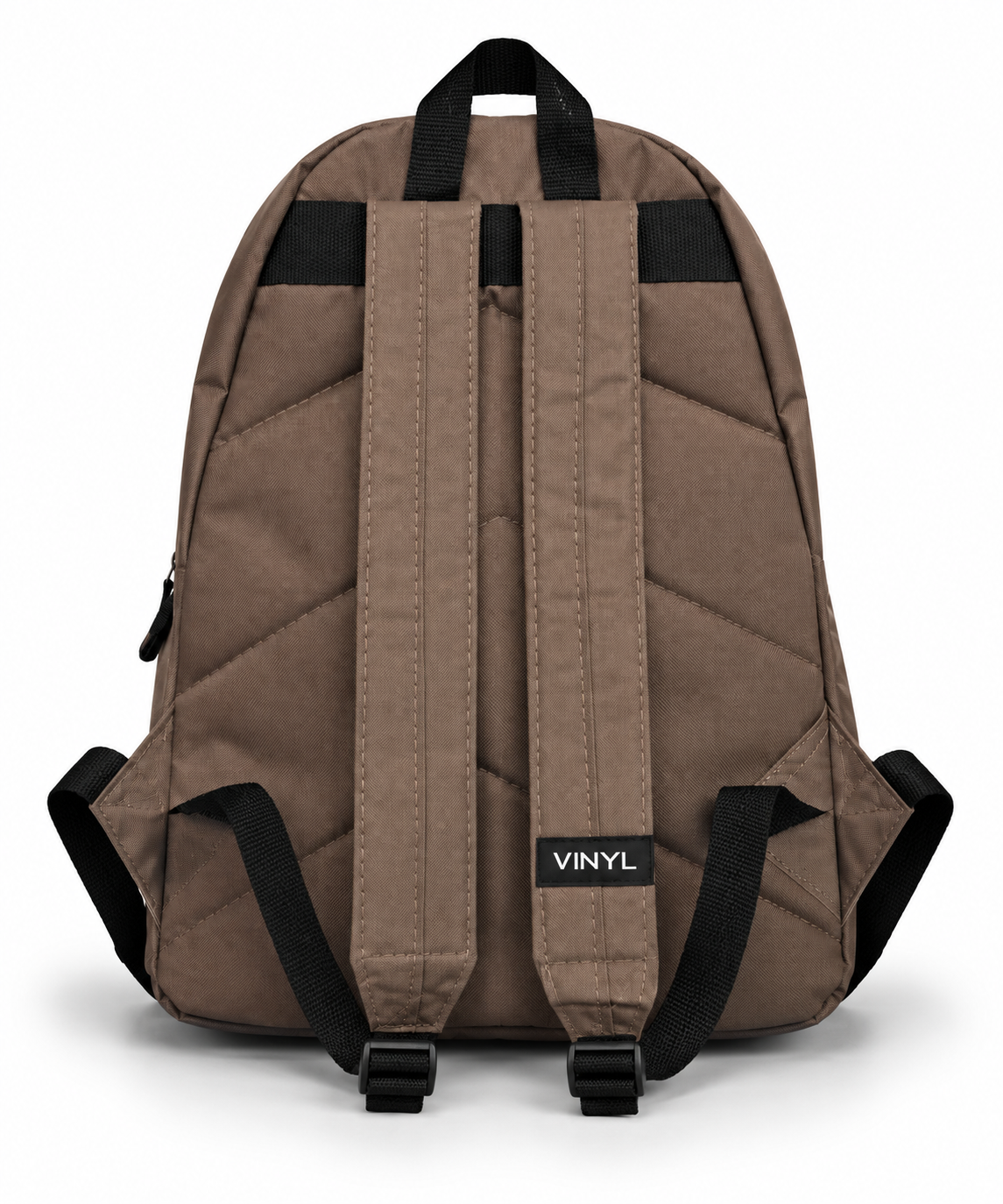 VINYL Brown backpack - Backpack vinyl