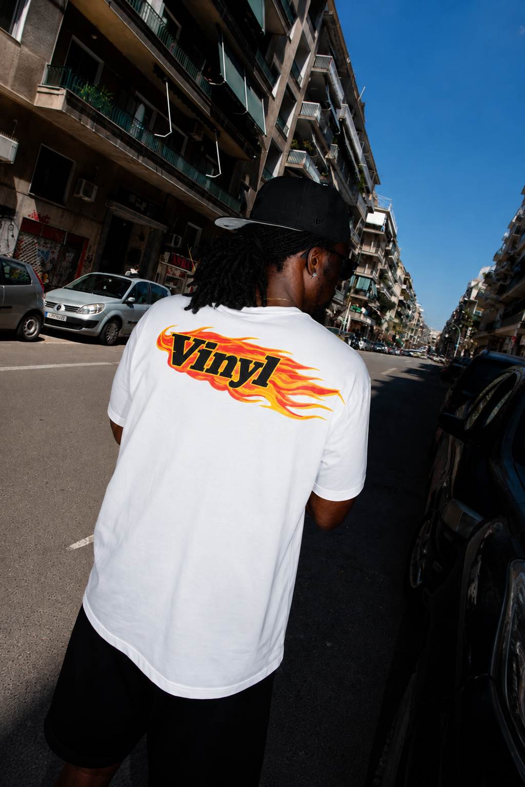 Blaze mode t-shirt white - regular fit