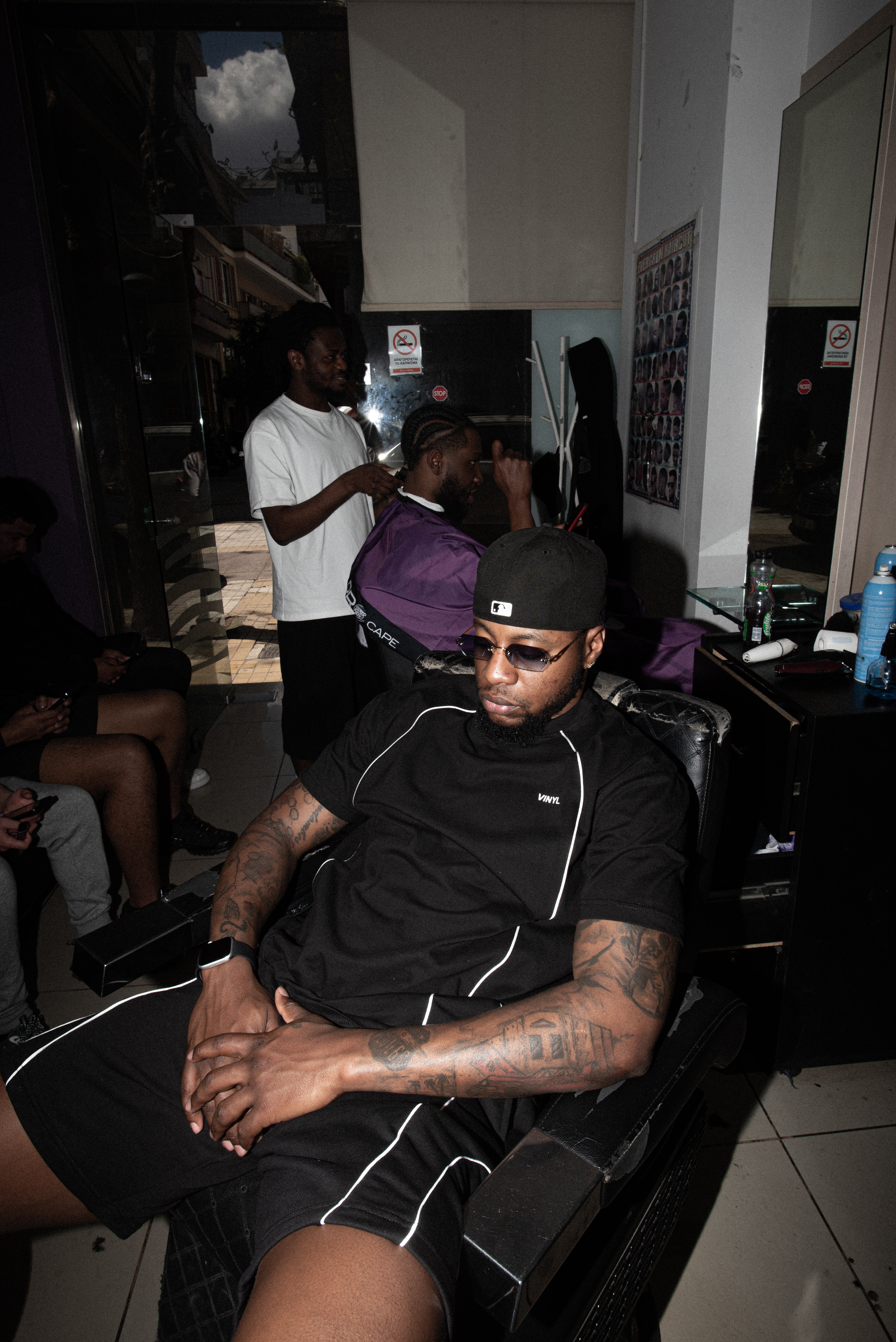 Urban line t-shirt black - regular fit