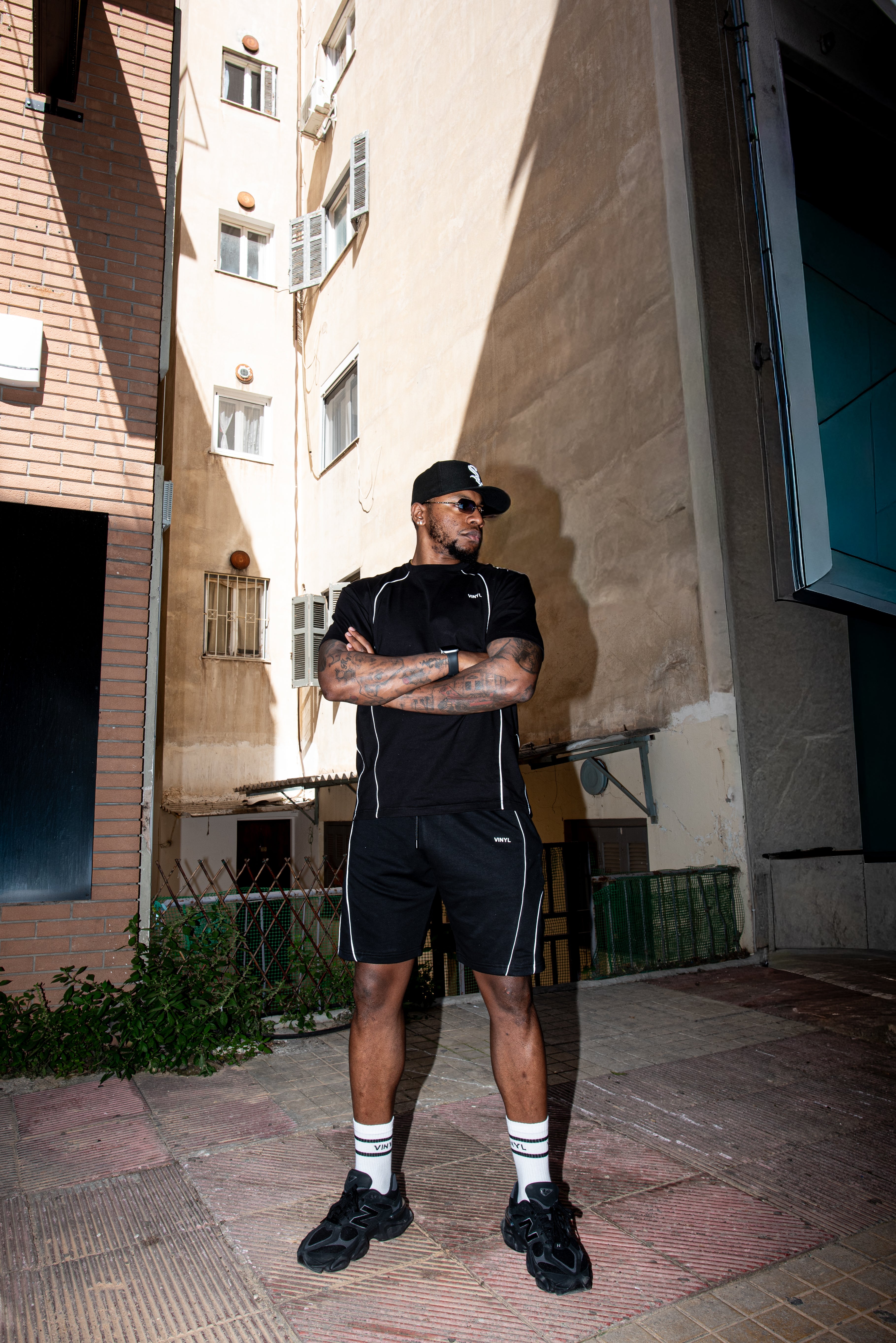 Urban line t-shirt black - regular fit