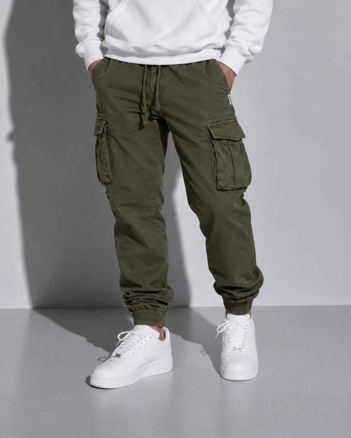 Utility Cargo Joggers khaki