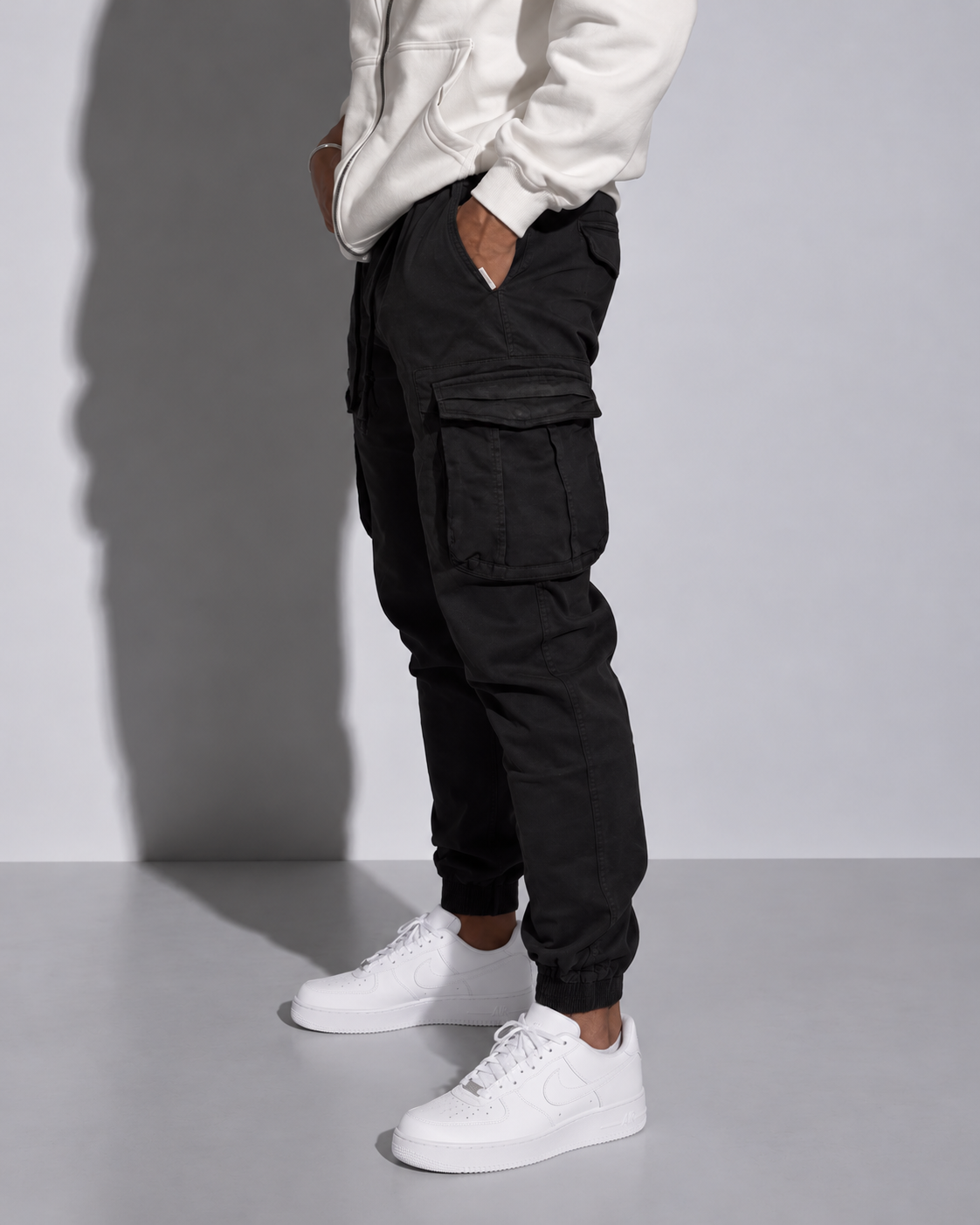 Utility Cargo Joggers black