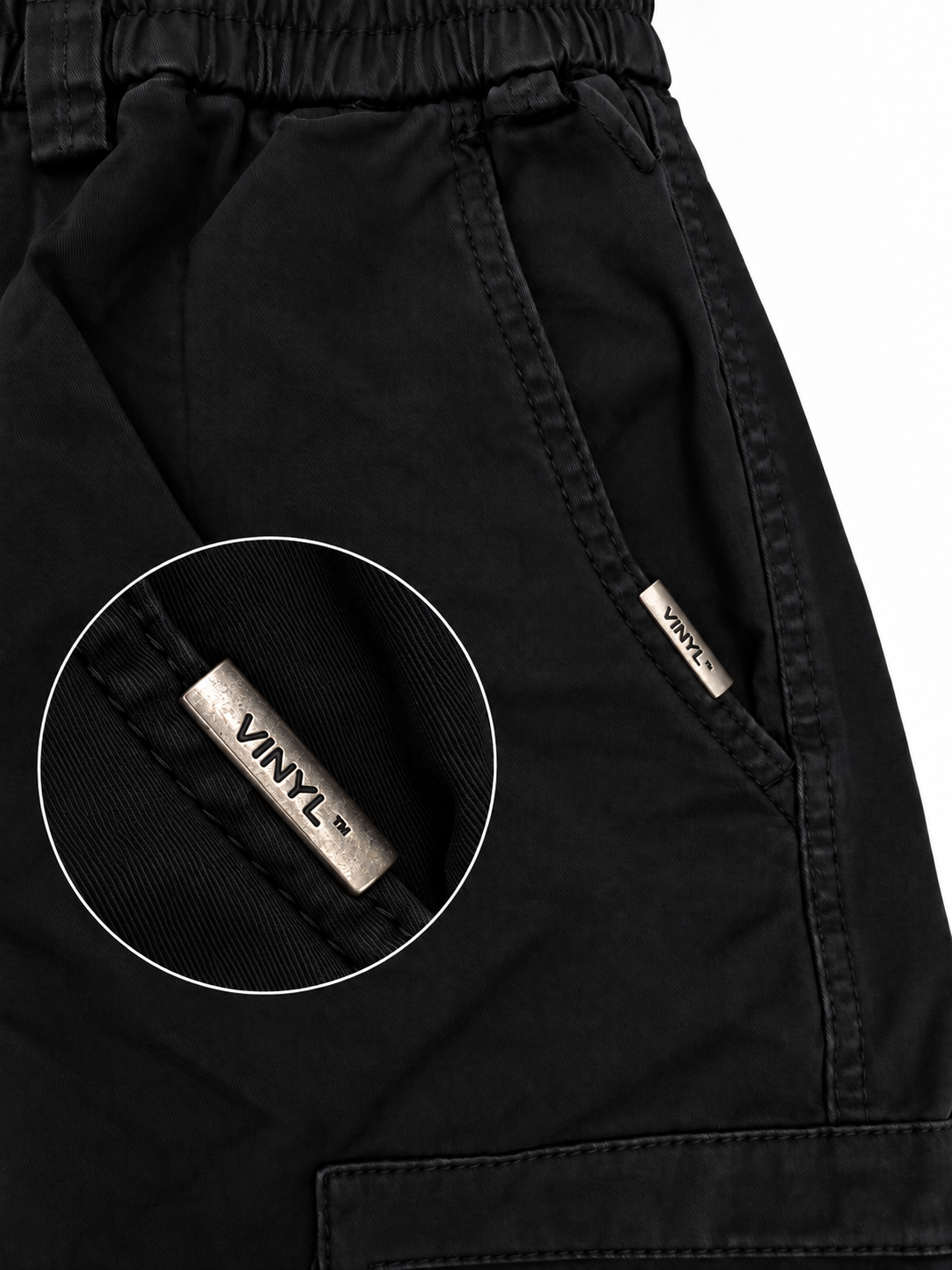 Utility Cargo Joggers black