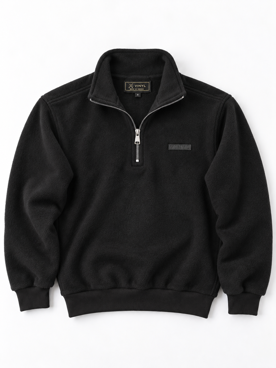Essential Half-Zip Fleece black