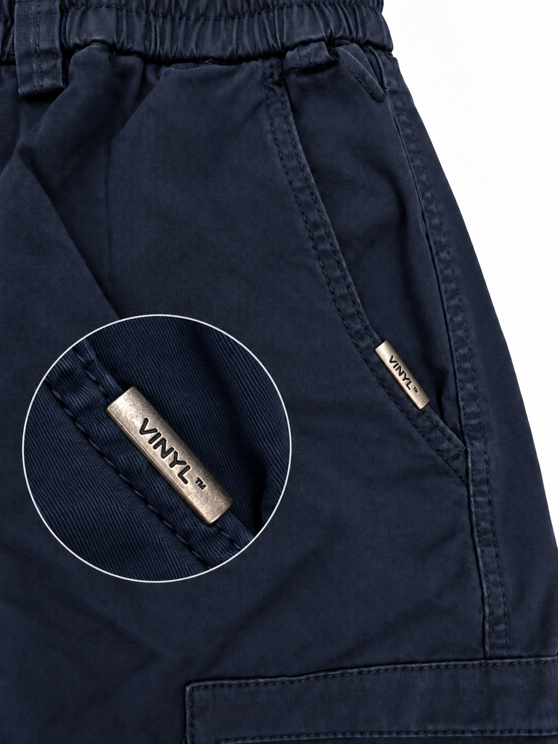 Utility Cargo Joggers navy blue