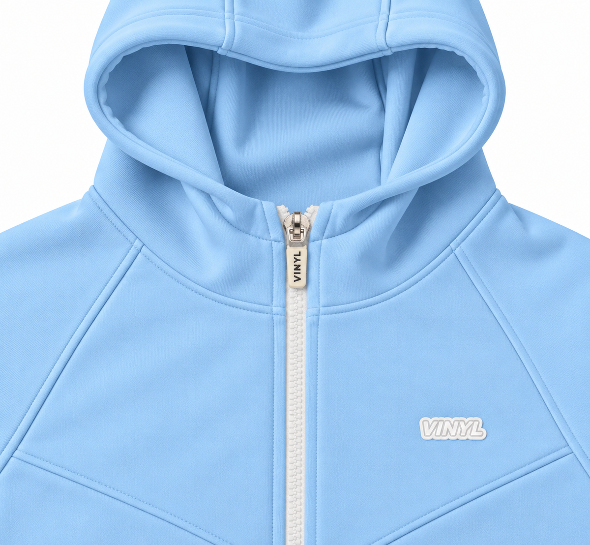 Soft-Tech Zip Hoodie baby blue