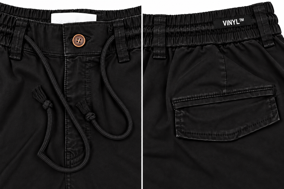 Utility Cargo Joggers black