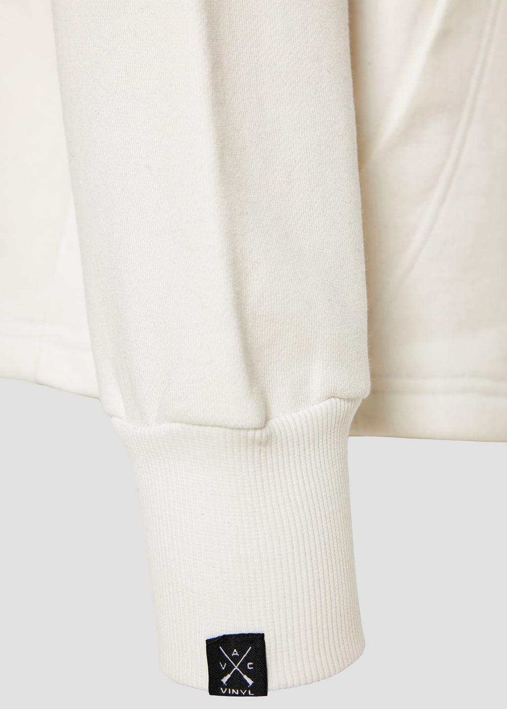Vinyl σετ ζακετα με φορμα cotton oversized fit - signature move white and black set