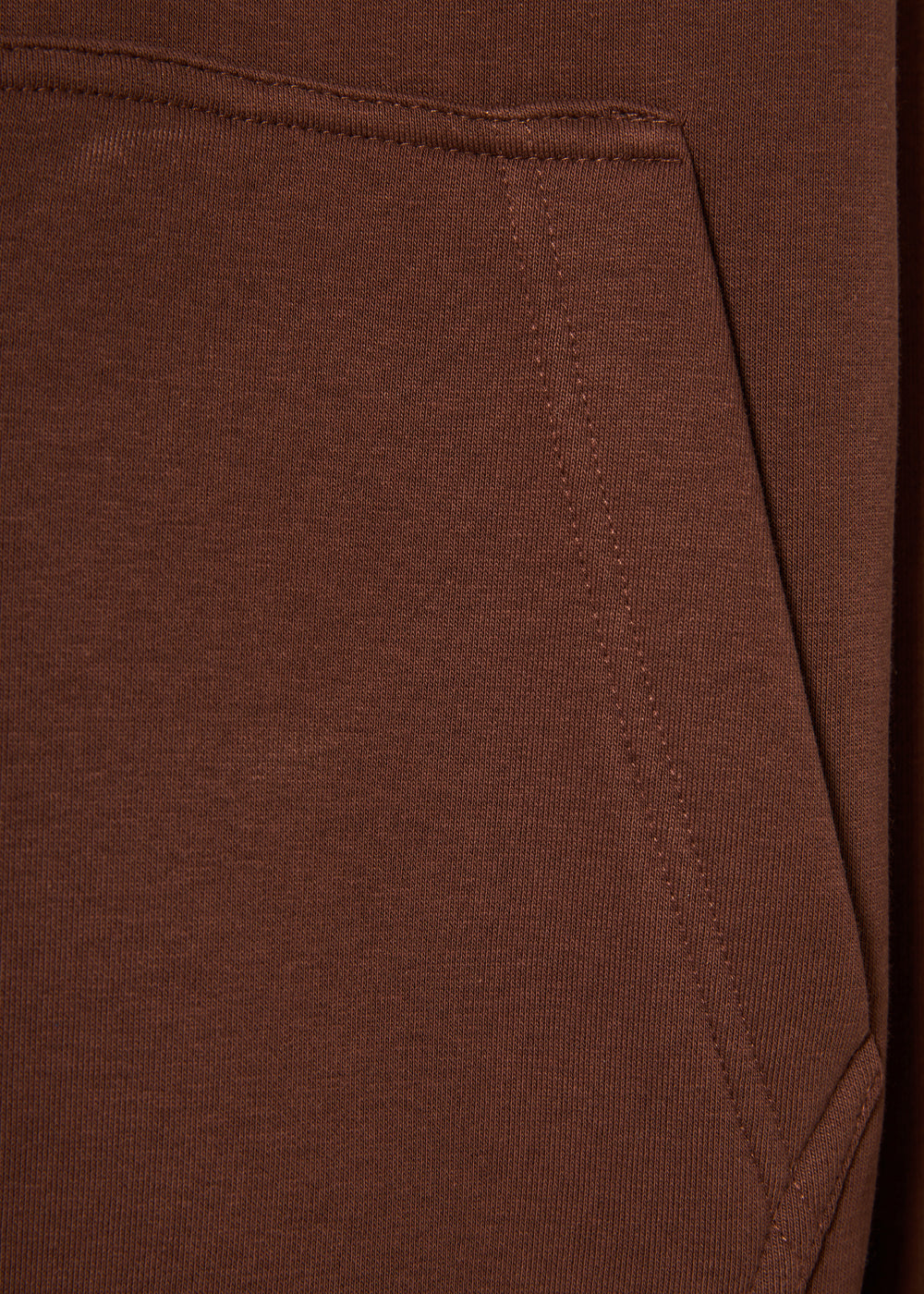 Vinyl ζακετα καφε με ριπ τελειωμα cotton oversized - off duty zip hoodie
