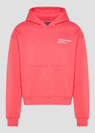 Vinyl φουτερ ροζ με τυπωμα cotton oversized - studios v legacy hoodie