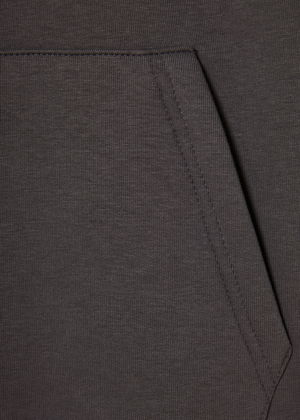 Vinyl φουτερ γκρι cotton oversized - emblem hoodie