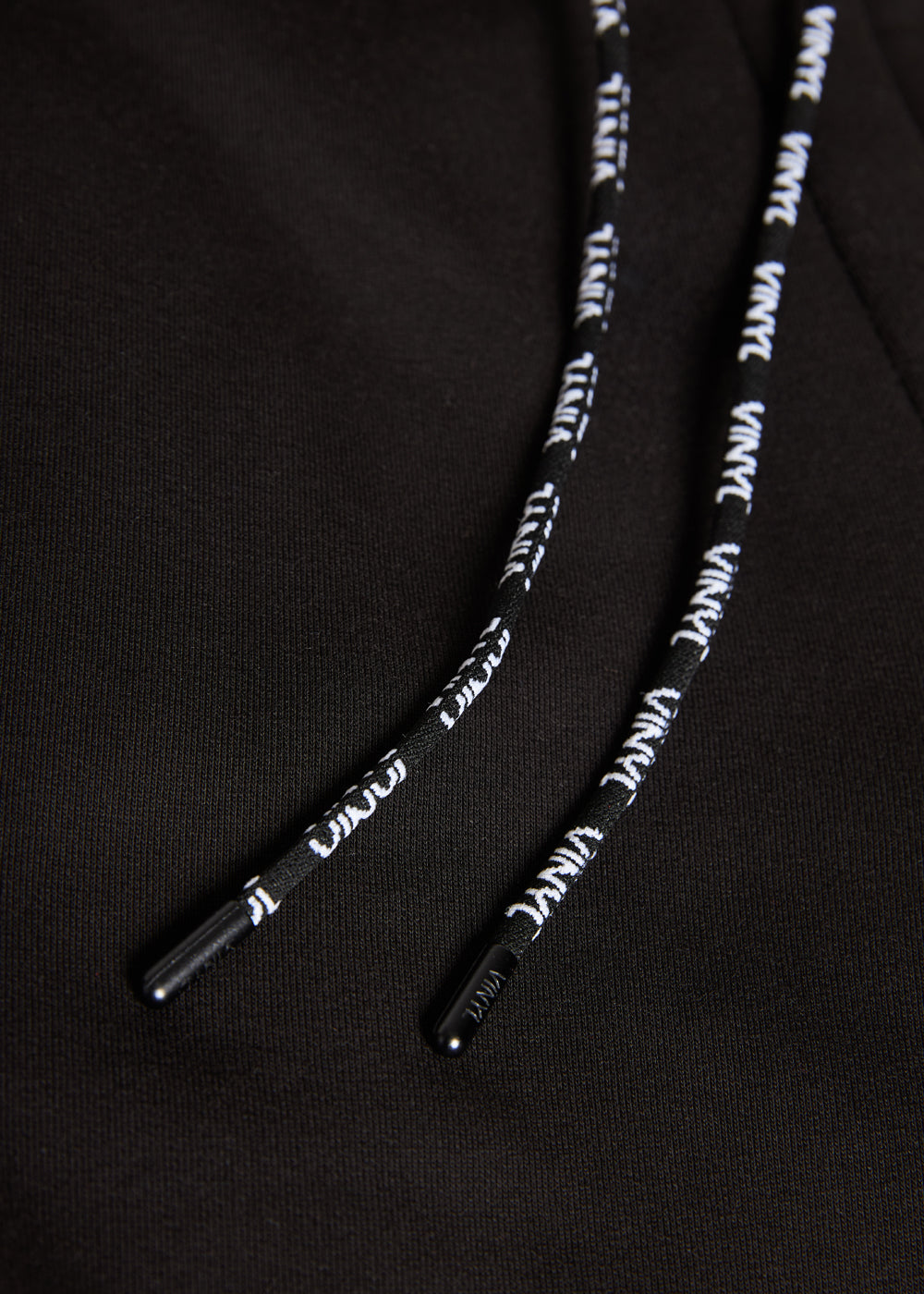 Vinyl φορμα παντελονι μαυρο μονόχρωμο cotton regular fit - core sweatpants