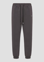 Vinyl φορμα παντελονι γκρι cotton relaxed fit - emblem sweatpants