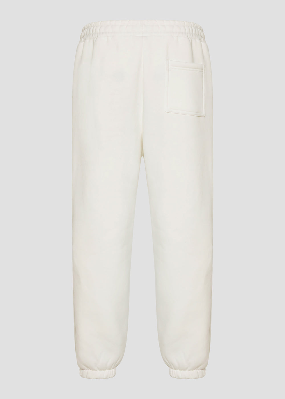 Vinyl φορμα παντελονι λευκό cotton relaxed fit - emblem sweatpants