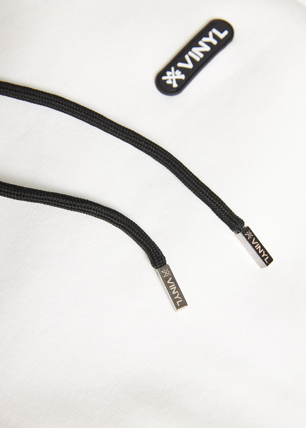 Vinyl σετ με τυπωμα cotton regular fit - urban flow black and white set