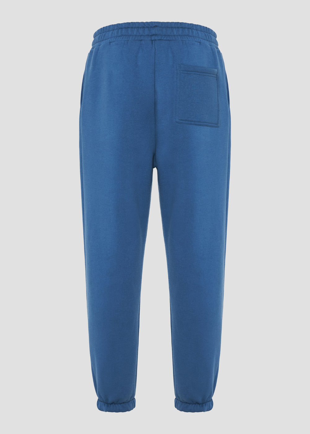 Vinyl φορμα παντελονι μπλε cotton relaxed fit - emblem sweatpants