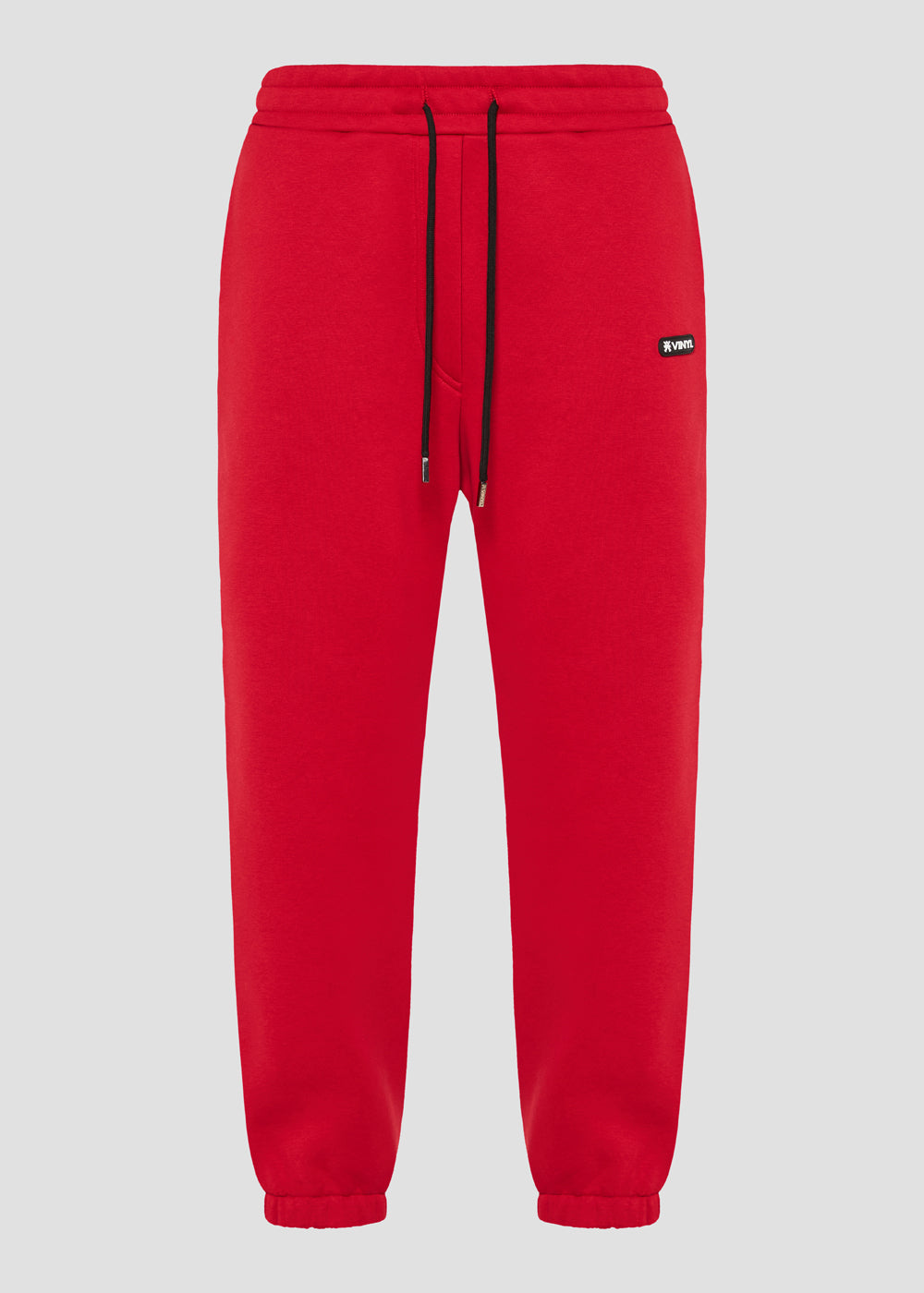 Vinyl σετ φορμας κοκκινο cotton oversized fit - emblem red set