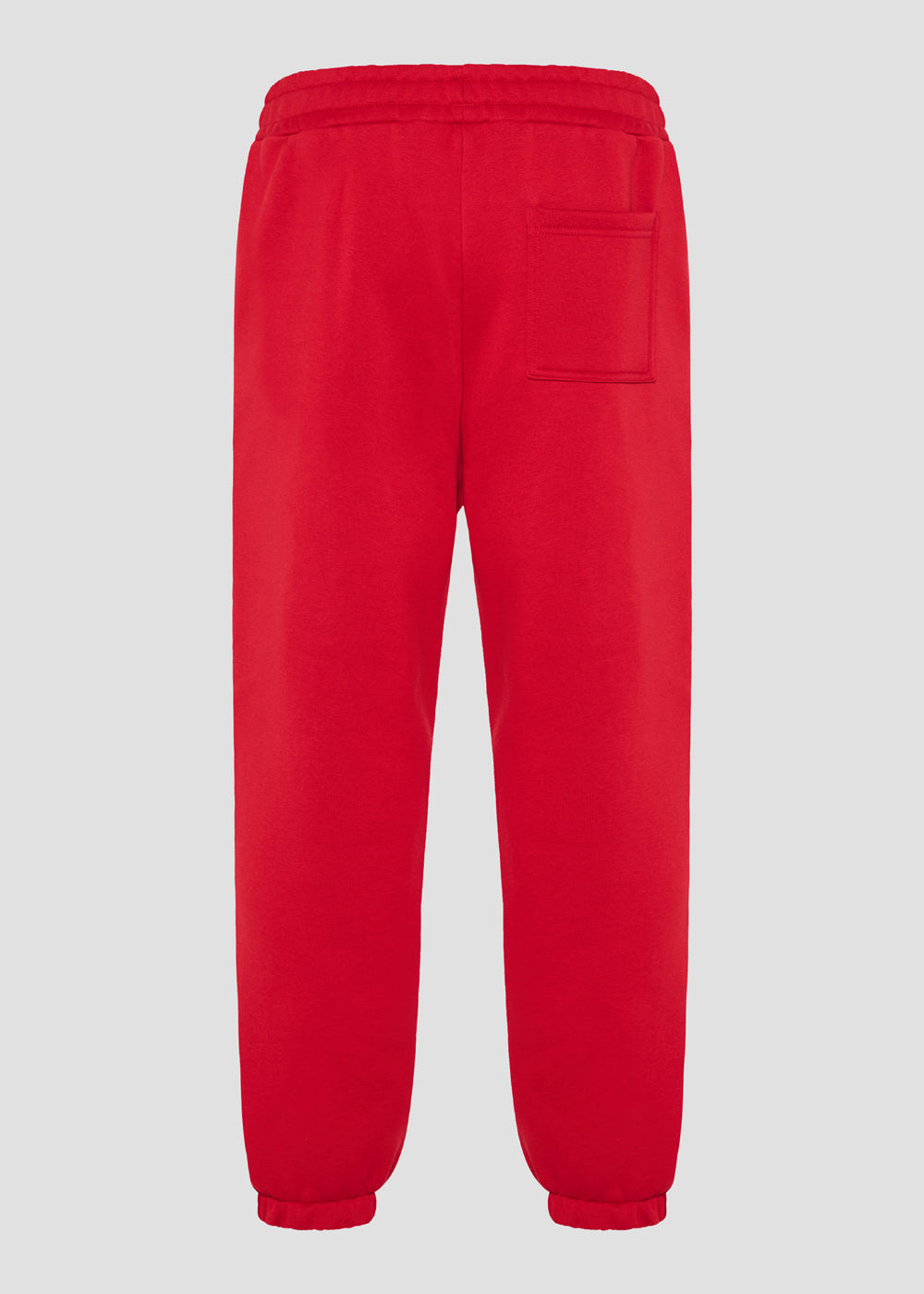 Vinyl φορμα παντελονι κοκκινο cotton relaxed fit - emblem sweatpants