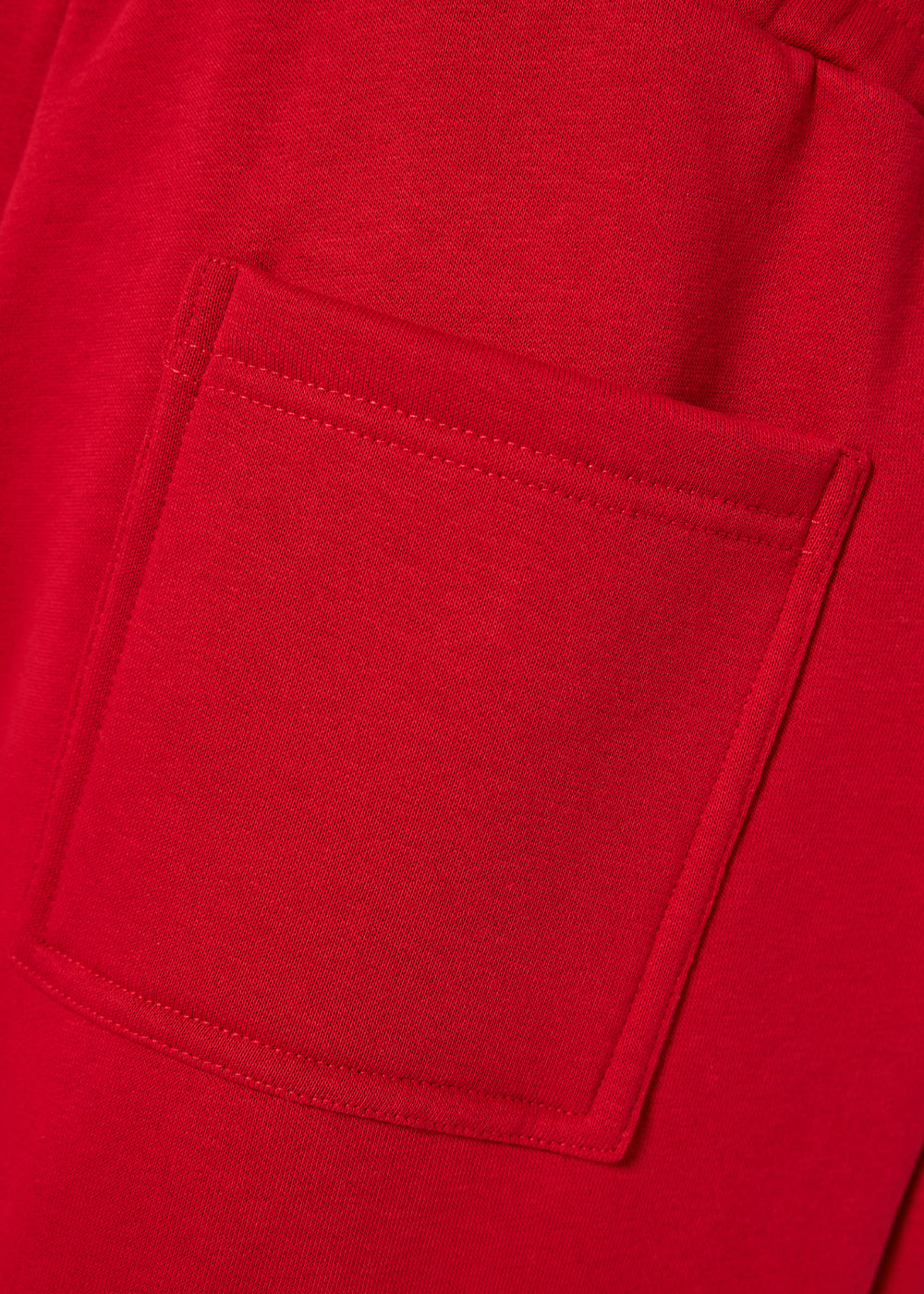 Vinyl φορμα παντελονι κοκκινο cotton relaxed fit - emblem sweatpants