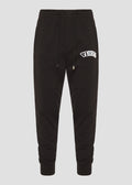 Vinyl jumpsuit black with patch cotton regular fit - puff logo sweatpants