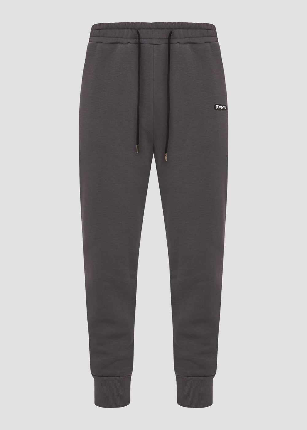 Vinyl σετ φορμας γκρι cotton oversized fit - emblem grey set