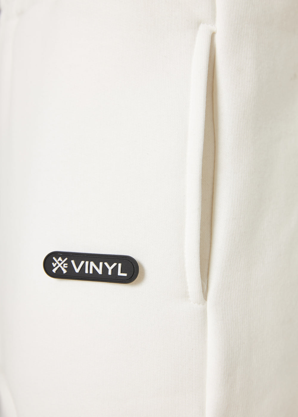 Vinyl ασπρο σετ χωρις κουκουλα - vinyl insignia white set