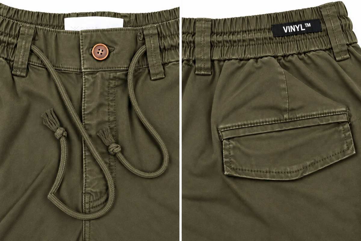 Utility Cargo Joggers khaki
