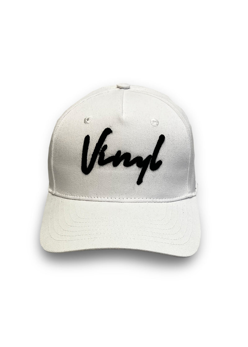 VINYL Καπελο με 3D Κεντημα Λευκό - VINYL Signature Cap