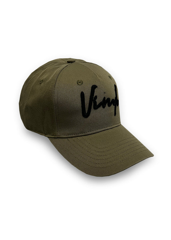 VINYL Καπελο με 3D Κεντημα Χακι - VINYL Signature Cap