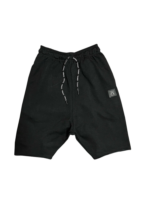VINYL Βερμουδα Μονοχρωμη Μαυρη - Stay Authentic Shorts
