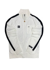 VINYL Zακέτα λευκή - Striped Track jacket