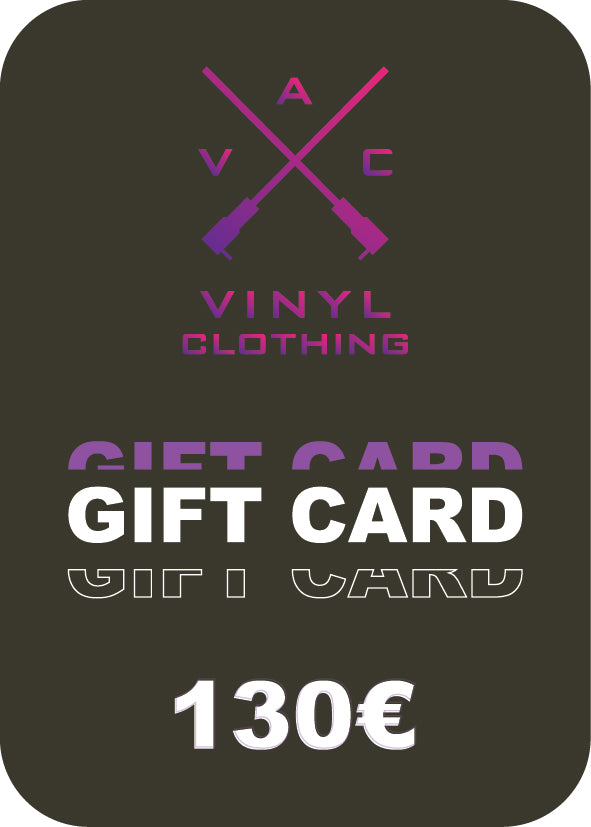 Vinyl gift card 130€