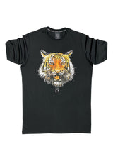 Μπλουζα με Τυπωμα Τιγρη Μαυρο - Star Tiger T-shirt